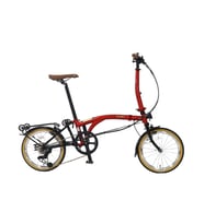 Dahon Lunden 16 Jant Katlanır Bisiklet 2026 TURUNCU MAVİ