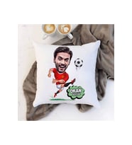 Futbolcu Karikatürlü Yastık
