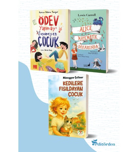 Ödev Yapmayı Sevmeyen Çocuk - Alice Matematik Diyarında - Kedilere Fısıldayan Çocuk