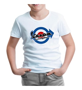 Vespa Lexington Beyaz Çocuk Tshirt