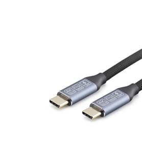 Type-C Usb 3.2 Gen2 20 Gbps 100W 4K 60Hz Şarj Ve Data Kablosu 0.5 M Siyah HDX7880