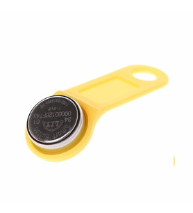 DS1990A İbutton Tag DS1990-F5 Etiket Anahtar Güvenlik Akbil Personel Takip Kapı Giriş