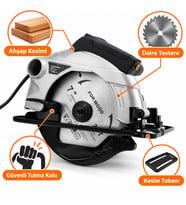 DW MKE EL022 Professional Elektrikli Daire Testere 1200W 185MM