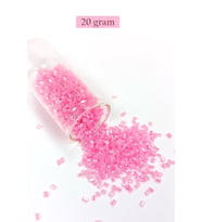 Kesme Cam Boncuk 2mm - 20 Gram - Pembe -BNC323