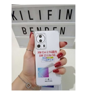 Xiaomi 13 Lite Şeffaf Kılıf Modeli