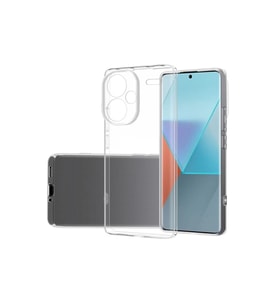 Xiaomi Redmi Note 13 Pro Plus Kılıf Lüx Şeffaf Silikon
