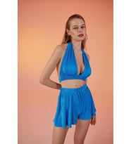 Markano Comfy Şort Mavi