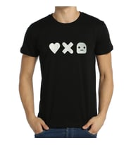 Bant Giyim - Love Death & Robots Siyah Erkek T-shirt Tişört