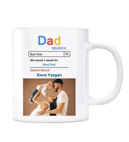 Fotoğraflı Best Dad Google Arama Motoru Baba Kupa