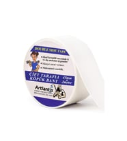 Çift Taraflı Bant Köpük Bant 45mm x 2mt 1 Adet Çerçeve Tablo Halı Yapıştırma Bandı İç Ve Dış Mekan Süper Güçlü Köpük Bant