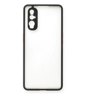 Find X2 Kılıf Montreal Silikon Kapak - Siyah