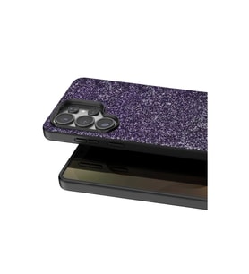 Onegif  Galaxy S26 Ultra Bright Simli Kapak - Derin Mor