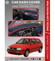 VOLKSWAGEN GOLF 3 (1991-1997) Torpido Örtüsü Ön Göğüs Koruma Tam Uyum Çatlamayı Önler
