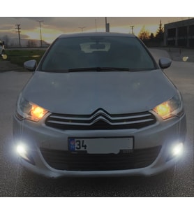 Citröen C4 Led Gündüz Aydınlatma Ampulu FEMEX Turuncu P21W