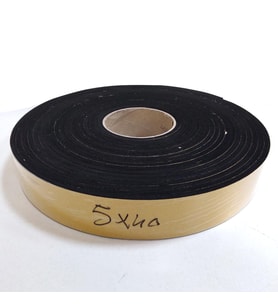 Contacall Kapı Pencere İzolasyon Bandı Yapışkan Sünger 5 mm Kalınlık 40 mm Genişlik 10 Metre Uzunluk / EPDM-5*40