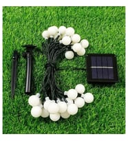 Solar 5m 28 Led Top RGB Siyah Kablolu