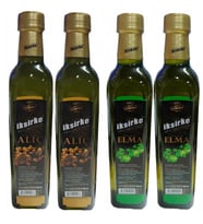 İksirke Alıç Sirkesi 2 x 500 ML + Ekşi Elma Sirkeli İçecek 2 x 500 ML