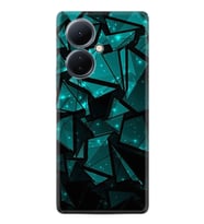 Vivo V29 Lite Kılıf Resimli Desenli Baskılı Silikon Green Prizmas 1348