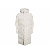 Jack Jones Jorsence Long Puffer Erkek Günlük Mont 12215143-MOONBEAM Krem