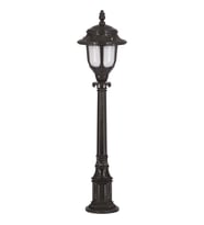 AVONNI BSU-68180-BSY-B Siyah Boyalı Dış Mekan Aydınlatma E27 ABS Polikarbon Cam 25cm
