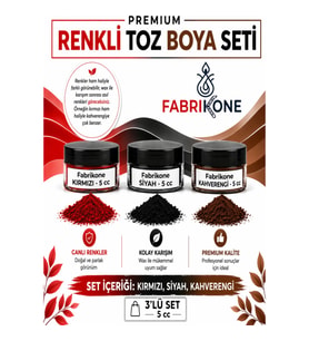 3'lü Set Premium Parafin Soya Wax Toz Mum Boyası Hobi Seti - 5 cc (Kırmızı, Siyah, Kahverengi) BKFAB3KSKH5G