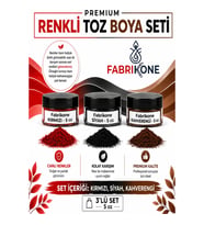 3'lü Set Premium Parafin Soya Wax Toz Mum Boyası Hobi Seti - 5 cc (Kırmızı, Siyah, Kahverengi) BKFAB3KSKH5G