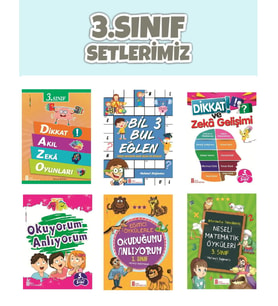 Ata 3.Sınıftan 4.Sınıfa Geçenler İçin Tekrar Seti (Karışık)