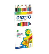 GIOTTO STILNOVO KURU BOYA KALEMİ 12 RENK 256500