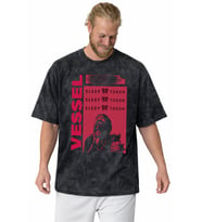 Tasarım Vessel Sleep Token Rock Metal Müzik Grubu Baskılı Unisex Oversize Vintage Yıkamalı Tişört