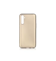 Realme 6 Pro Uyumlu Kılıf Zore Premier Silikon Kapak (Gold)