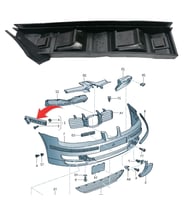 Seat Leon-Toledo Ön Tampon Braketi Sağ 1M0807050B/1M0807184A