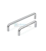 128 Mm. Plus U Tipi Kulp İnox-mat Siyah Kaplama