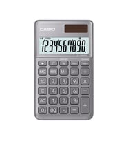 Casio SL-1000SC-GY Cep Tipi 10 Hane Gri Hesap Makinesi