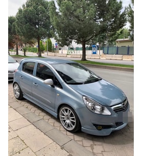 opel corsa d yan marşpiyel takımı - PLASTİK