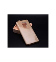 Samsung Galaxy S9 Plus Uyumlu Kılıf Zore Shining Silikon (Gold)
