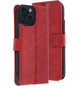 Durukar® iPhone 15 Trend S Plus Kapaklı Kılıf - Kırmızı