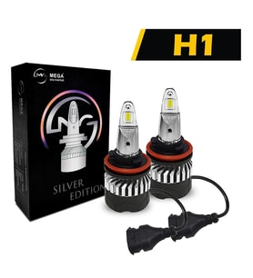 Mega Oto Market Slim Led Silver Edition Xenon Far Lambası Beyaz Renk CSP H1 Soket ile Uyumlu