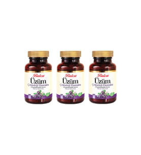 Balen Üzüm Çekirdeği Ekstraktı 375 Mg 60 Kapsül x 3 Adet