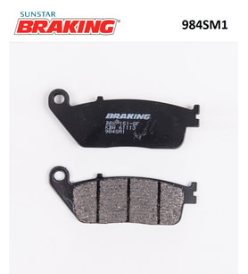 YARI METALİK FREN BALATASI / KYMCO / XCITING / R / 500cc / ARKA  / 2005-2006-200