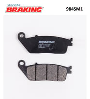 YARI METALİK FREN BALATASI / KYMCO / XCITING / R / 500cc / ARKA  / 2005-2006-200