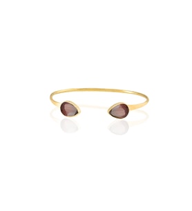 Kadir Jewellery 22 Ayar Altın Kaplama El İşçiliği Zirkon Taşlı Kadın Charm Bileklik