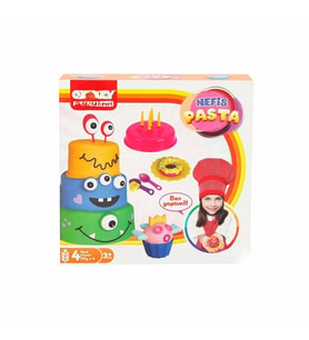 Nefis Pasta Oyun Hamur Seti 200 g 17 Parça