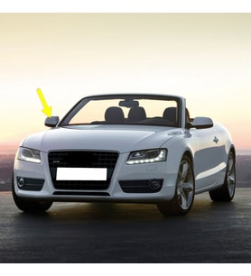 Audi A5 Cabrio 2009-2011 Sağ Dış Dikiz Ayna Kapağı 8F0857528