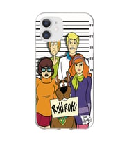 Iphone 11 Uyumlu Scooby Doo Tasarımlı Şeffaf Telefon Kılıfı