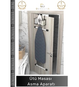 #AsmaAparatı Kapı Arkası Düzenleyici Organizer Raf Sistemi Metal Yer Tasarrufu Sağlayan Ütü Masası A