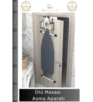 #AsmaAparatı Kapı Arkası Düzenleyici Organizer Raf Sistemi Metal Yer Tasarrufu Sağlayan Ütü Masası A