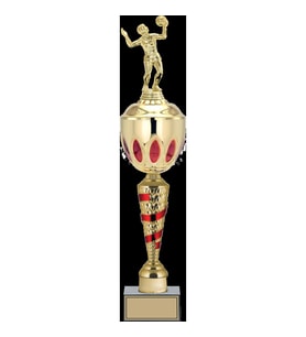 ODAK KUPA - Figürlü Kupalar - Voleybol Kadın Figürlü Kupalar FG-086 C - 56 cm