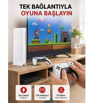 20.000 Klasik Oyun Dahili Kablosuz Kontrollü Oyun Kutusu