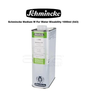 Schmincke Medium W For Water Mixability 1000ml (043)