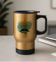 BK Gift Kişiye Özel Babalar Günü Tasarımlı Kulplu Çelik Bardak Termos Mug 450ml-2, Babalar Günü Hediye, Babaya Hediye
